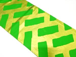 アンティーク　桧垣模様織り出し丸帯（材料）